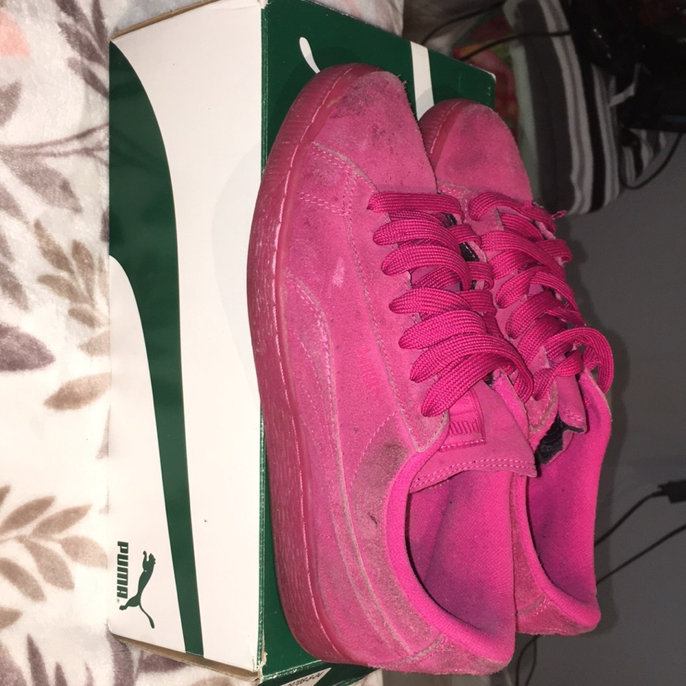 All pink pumas